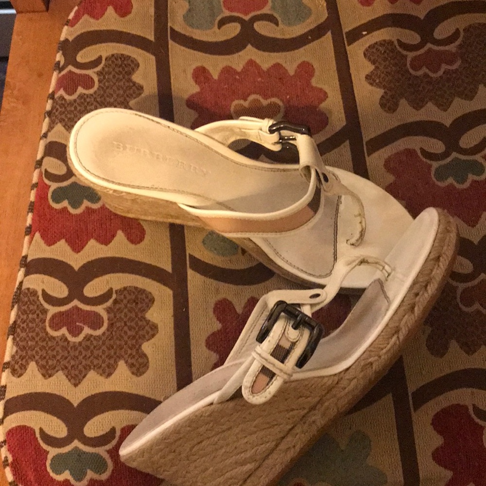 Burberry wedges